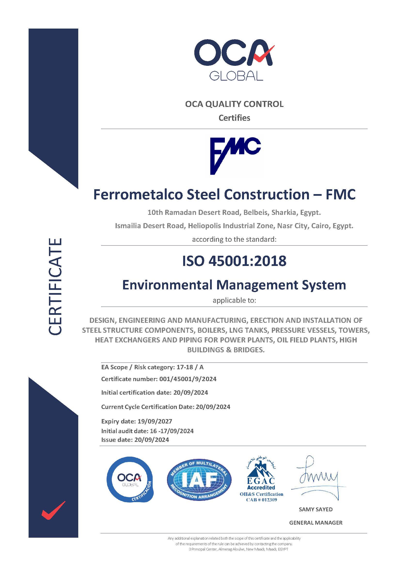 ISO 45001:2018